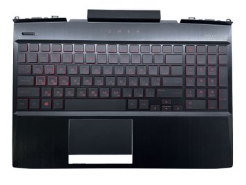 Корпус ноутбука / верхняя панель с клавиатурой от ноутбука HP OMEN 15-DC (L32774-B31)