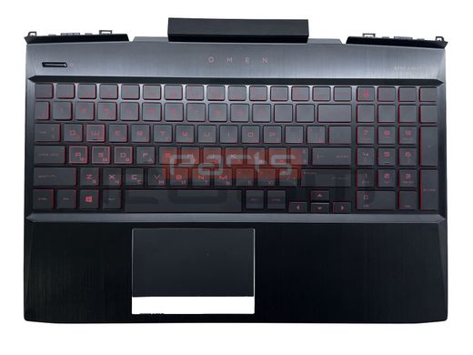 Корпус ноутбука / верхняя панель с клавиатурой от ноутбука HP OMEN 15-DC (L32774-B31)