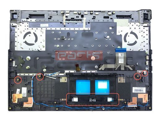 Топкейс ноутбука / верхняя панель и клавиатура для ноутбука Asus ROG Strix G17 G713RM (90NR08J4-R32UA0) Оригинал от Asus