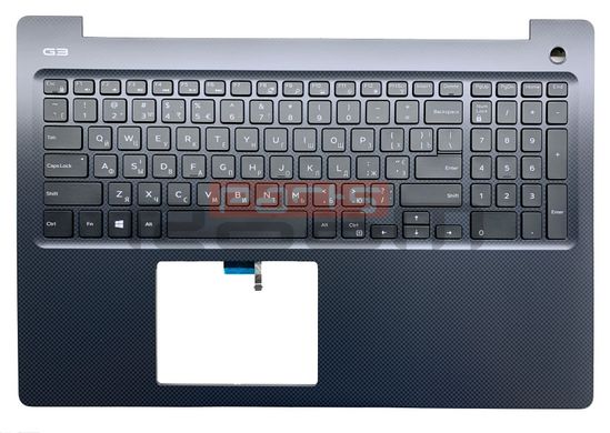 Корпус ноутбука / верхняя панель с клавиатурой от ноутбука Dell G3 15 3579 (1DD49/01DD49) Оригинал от Dell