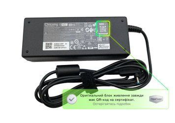 Блок питания (зарядка) для ноутбука Acer 90W Chicony (19V 4.74А 5.5*1.7мм) A16-090P1A [KP0900H002] Оригинал
