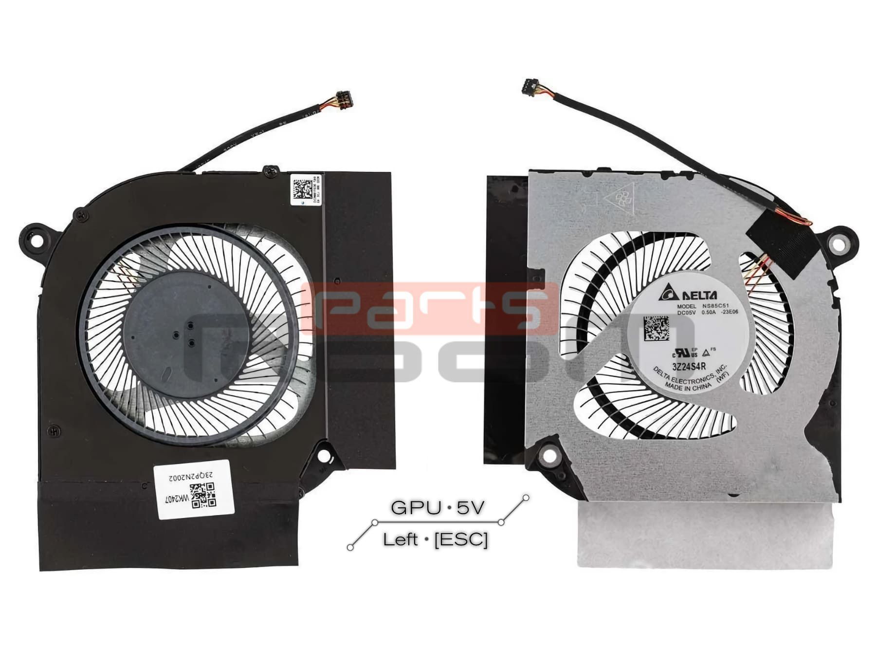 机のみ Купить Вентилятор, кулер [GPU Fan 5V] для моделей ноутбука Acer