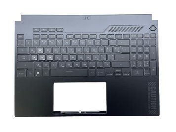 Топкейс ноутбука / верхняя панель и клавиатура для ноутбука Asus TUF Gaming F15 FA507NV, FA507XQ (90NR0EE5-R31UA0) Оригинал от Asus