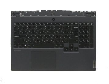 Корпус ноутбука / верхняя панель с клавиатурой RGB от ноутбука Lenovo Legion 5-15ARH05 82B5, 5-15ARH05H 82B1 (5CB0Z26916)