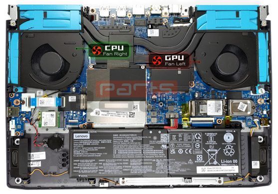 Вентилятор Lenovo кулер [CPU Fan 5V] для моделей ноутбука LOQ 15IRH8 (82XV), 16IRH8 (82XW) [BN8509S5H-001P] Original