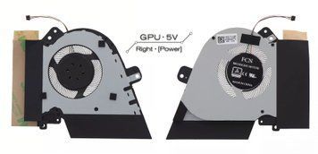 Вентилятор Asus кулер [GPU Fan] для моделей ноутбука ROG Zephyrus GA502, GU502 (13NR0210AM0901) DFS5K12304363C