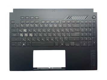 Верхняя часть корпуса с клавиатурой (топкейс) для ноутбука Asus TUF Gaming A16 FA607NU [56Wh ver.] (90NR0MU3-R31UA0) Оригинал от Asus