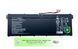 Батарея / AP23A8L / аккумулятор для ноутбука Acer TravelMate TMP214-55, TMP215-55, TMP216-51, Extensa EX215-23, EX215-55, EX215-57, Aspire A315-24P, A515-58M [53Wh] (KT0030G025) Оригинал