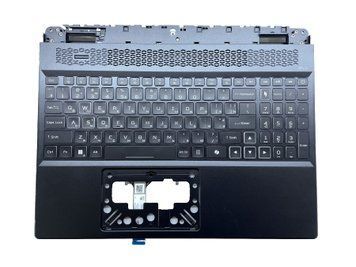 Топкейс ноутбука / верхняя панель и клавиатура для ноутбука Acer Nitro 16 AN16-42 (6B.QPKN7.032) Оригинал от Acer