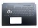 Топкейс ноутбука / верхняя панель и клавиатура для ноутбука Asus TUF Gaming F17 FA707, FX707 (90NR08V1-R32UA0) Оригинал от Asus