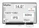 Матрица N140HCA-EAC (экран) для ноутбука 14.0" (IPS / 60Hz / 1920&times;1080 / матовая / 30pin (20mm) / Slim 3мм / дешифратор 22см / 250nit / 800:1 / 45% NTSC / 89&deg;.89&deg;.89&deg;.89&deg;) Оригинал