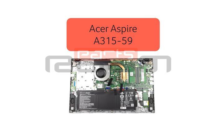 Топкейс ноутбука / верхняя панель и клавиатура для ноутбука Acer Aspire A315-59 (6B.K6SN2.009) Оригинал от Acer