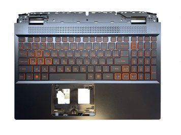 Топкейс ноутбука / верхняя панель и клавиатура для ноутбука Acer Nitro 5 AN515-46, AN515-47, AN515-58 с GPU GTX1650/RTX3050 (6B.QFJN2.009) Оригинал от Acer