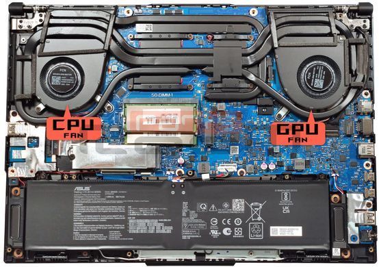 Вентилятор Asus кулер [GPU Fan] для моделей ноутбука TUF Gaming FX607JV, FX607JI, FA607PV, FA607PI (13NR0HW0M02011) Оригинал