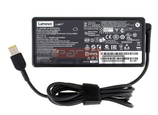 Блок питания (зарядка) для ноутбука Lenovo 135W (20V 6,75А плоский разъем) ADL135NDC3A Оригинал