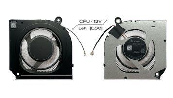 Вентилятор, кулер [СPU Fan Left] для моделей ноутбука Acer Predator Helios 16 AI PH16-73 (23.QW0N7.001/ND8CC47) Original