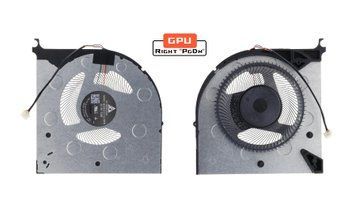 Вентилятор Lenovo кулер [GPU Fan 12V] для моделей ноутбука Legion 7-15IMH05 (81YT), 7-15IMHG05 (81YU), C7-15IMH05 (82EH) (NS8CC12) Original