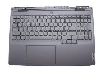 Верхняя часть корпуса с клавиатурой (топкейс) для ноутбука Lenovo LOQ 15APH8 (82XT), 15IRH8 (82XV) [RGB BL ver.] (5CB1L50236) Оригинал от Lenovo