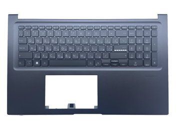 Топкейс ноутбука / верхняя панель и клавиатура для ноутбука Asus Vivobook 17X M3704YA, K3704VA (90NB1192-R31UA0) Оригинал от Asus