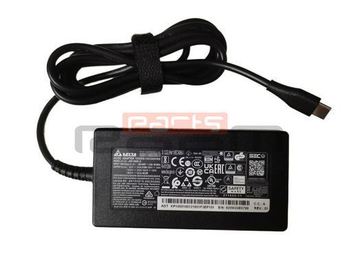 Блок питания (зарядка) для ноутбука Acer 100W (5V-20V, 3A-5A, USB Type-C) Delta ADP-100XB B [KP10001001, KP10001002, KP10001006, KP10001003] Оригинал