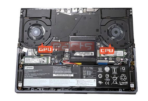 Вентилятор Lenovo кулер [GPU Fan 12V] для моделей ноутбука Legion 7-15IMH05 (81YT), 7-15IMHG05 (81YU), C7-15IMH05 (82EH) (NS8CC12) Original