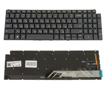 Клавиатура Dell для ноутбука Inspiron 15 5508, 5584, 5593, 5594, 5598, 7590, 7591, 7791 с подсветкой