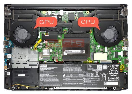 Вентилятор Lenovo (GPU fan) кулер для моделей ноутбука Gaming 3-15IHU6 82K1, 3-15ACH6 82K2 (5H40S20395) Оригинал от Lenovo
