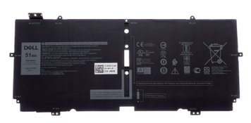 Батарея / 52TWH / аккумулятор для ноутбука Dell XPS 13 7390 6375mAh (0NN6M8) Оригинал от Dell