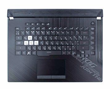 Топкейс ноутбука / верхняя панель и клавиатура для ноутбука Asus ROG Strix G15 G512LU, G512LWS (90NR0341-R32UA0) Оригинал от Asus