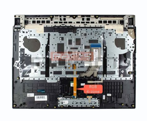 Топкейс ноутбука / верхняя панель и клавиатура для ноутбука Asus ROG Strix G15 G512LU, G512LWS (90NR0341-R32UA0) Оригинал от Asus