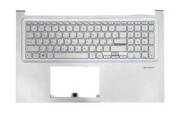 Верхняя часть корпуса с клавиатурой (топкейс) для ноутбука Asus Vivobook 17X M3704YA, K3704VA (90NB1191-R31UA0, 90NB1092-R30UA0, 13NB1090M01X11, 39XJRTAJN00, 4PXJRKSJN00) Оригинал