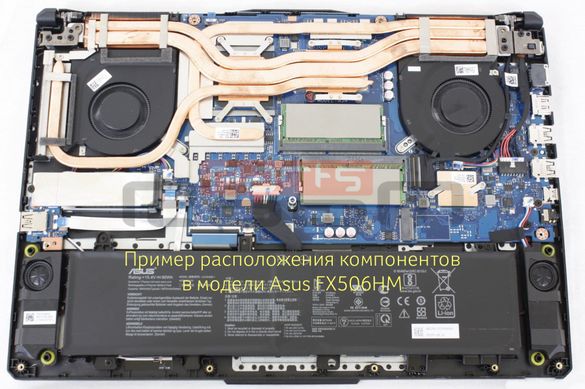 Топкейс ноутбука / верхняя панель и клавиатура для ноутбука Asus TUF Gaming F15 FX506HM (90NR0753-R30UA0) Оригинал от Asus