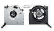 Вентилятор Lenovo кулер [GPU Fan 10V] для моделей ноутбука Legion 7 16ACHG6 (82N6) (NS8CC15-20J02) Original