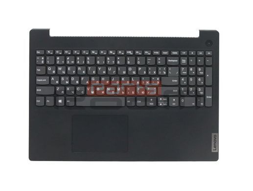 Топкейс ноутбука / верхняя панель с клавиатурой от ноутбука Lenovo ideapad 3-15IIL05 (81WE), 3-15IML05 (81WB), 3-15IGL05 (81WQ), 3-15ARE05 (81W4), 3-15ADA05 (81W1), 3-15IML05 (81WB) (5CB0X57475) Оригинал от Lenovo