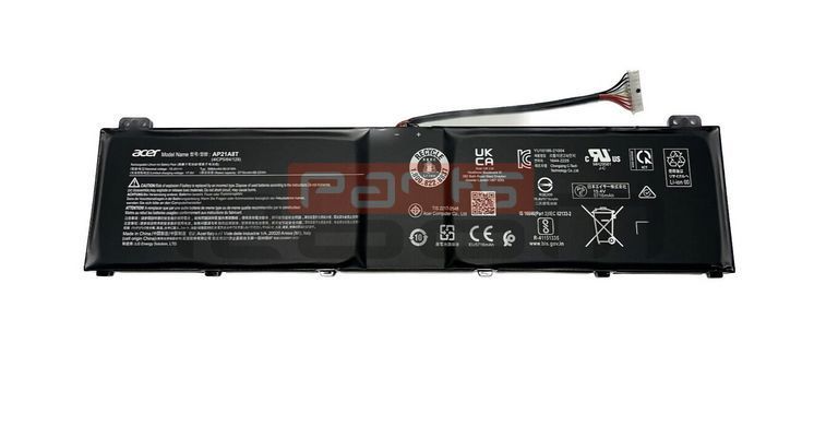 Батарея / AP21A8T / аккумулятор для ноутбука Acer Nitro AN517-42, AN517-55, AN16-51, AN17-41, AN17-51, Predator Helios 300 PH315-55, PH317-56, PH16-71, PH18-71 (KT.0040G.014)
