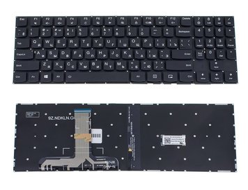 Клавиатура Lenovo Legion для моделей ноутбука: Y520-15, Y530-15, Y720-15, R720-15 с White подсветкой