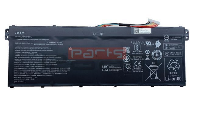 Батарея / AP19B5L / аккумулятор для ноутбука Acer Nitro 5 AN515-42, Aspire A315-58, A715-41, A715-42 4820mAh (KT.00405.010) Оригинал от Acer