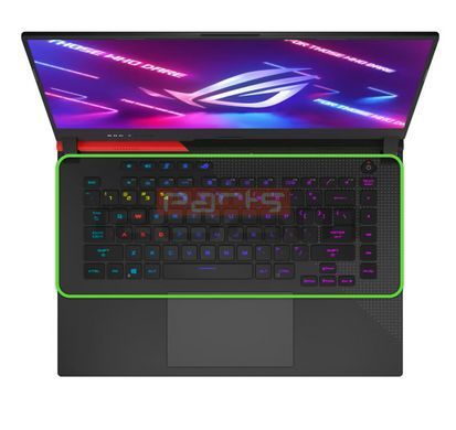 Топкейс ноутбука / верхняя панель и клавиатура для ноутбука Asus ROG Strix G15 G513QR (90NR0572-R31UA0) Оригинал от Asus