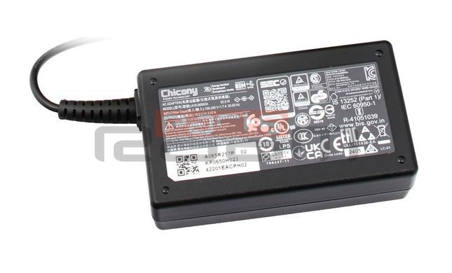 Блок питания (зарядка) для ноутбука Acer Chicony 65W (19V 3.42А 3.0*1.1мм) A18-065N3A [KP0650H023] Оригинал