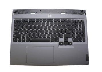 Топкейс ноутбука / верхняя панель с клавиатурой от ноутбука Lenovo Legion 5 16IRX9 (83DG) (5CB1P55402) Оригинал от Lenovo