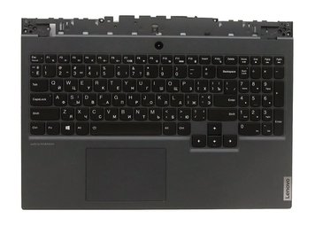 Корпус ноутбука / верхняя панель с клавиатурой от ноутбука Lenovo Legion 5 15ARH05 82B5 (5CB0Z27694) Оригинал от Lenovo