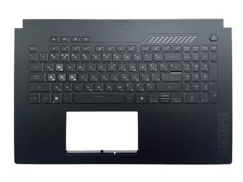 Верхняя часть корпуса с клавиатурой (топкейс) для ноутбука Asus TUF Gaming TUF Gaming F17 FX707VJ, FX707VJB [Copilot ver.] (90NR0CS5-R32UA1) Оригинал от Asus