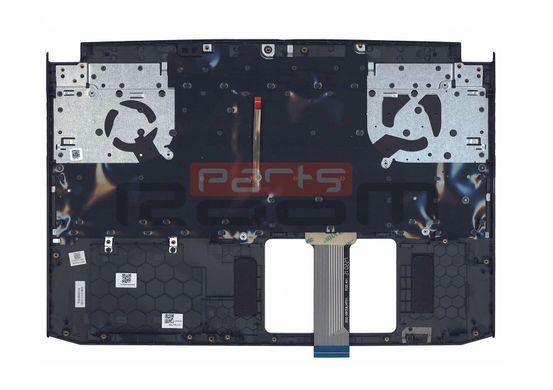Верхняя часть корпуса с клавиатурой (топкейс) для ноутбука Acer Nitro 5 AN515-44, AN515-55 [Red Ver.] (6B.Q7KN2.041, 6BQ7KN2041, LG05P_N90BRL, NKI1513158, NKI15132DW, AM36000310, AP336000C00) Оригинал от Acer