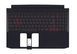 Верхняя часть корпуса с клавиатурой (топкейс) для ноутбука Acer Nitro 5 AN515-44, AN515-55 [Red Ver.] (6B.Q7KN2.041, 6BQ7KN2041, LG05P_N90BRL, NKI1513158, NKI15132DW, AM36000310, AP336000C00) Оригинал от Acer