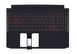 Верхняя часть корпуса с клавиатурой (топкейс) для ноутбука Acer Nitro 5 AN515-44, AN515-55 [Red Ver.] (6B.Q7KN2.041, 6BQ7KN2041, LG05P_N90BRL, NKI1513158, NKI15132DW, AM36000310, AP336000C00) Оригинал от Acer
