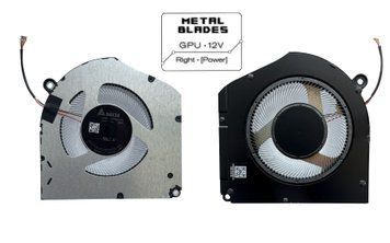 Вентилятор, кулер [GPU Fan Right] для моделей ноутбука Acer Predator Helios Neo 16/18 AI PHN16-I71, PHN16-73, PHN18-I71, PHN18-72 [For RTX 5060/5070 Ver.] (ND8CC55-24K03) Original