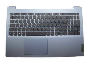 Верхняя часть корпуса с клавиатурой (топкейс) для ноутбука Lenovo IdeaPad 3 15IAU7 (82RK), 3 15ABA7 (82RN) (5CB1H78388) Оригинал от Lenovo