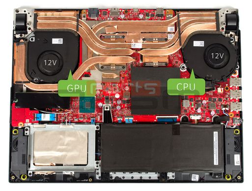 Вентилятор кулер Asus G512LV, G512LW, G512LWS, G531GU, G531G, G531GT, G531GW, G532LV, G532LW, G532LWS, G712LV, G712LW, G712LWS, G731G, G731GV, G731GW, G732L, G732LV, G732LW, G732LWS