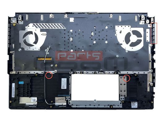 Топкейс ноутбука / верхняя панель и клавиатура для ноутбука Asus TUF Gaming F17 FA707, FX707 (90NR0901-R31UA1) Оригинал от Asus