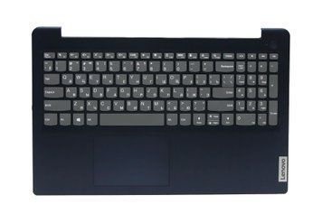 Верхняя часть корпуса с клавиатурой (топкейс) для ноутбука Lenovo IdeaPad 3-15ALC6 (82KU), 3-15ITL6 (82H8), 3-15ADA6 (82KR) [5CB1B69105] Оригинал от Lenovo